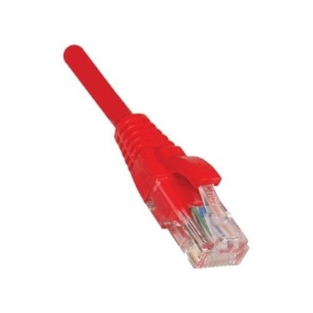 10Ft Red Booted Cat6A Stp Patch Cable